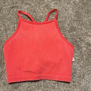 Joy Lab, Athletic Crop Top, Size XS, red